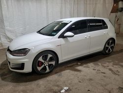 Salvage cars for sale at Ebensburg, PA auction: 2015 Volkswagen GTI