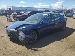 Tesla Vehiculos salvage en venta: 2020 Tesla Model 3