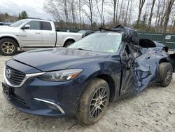 Salvage cars for sale from Copart Candia, NH: 2016 Mazda 6 Grand Touring