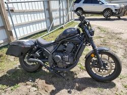 Salvage Motorcycles for sale at auction: 2023 Honda CMX1100 T