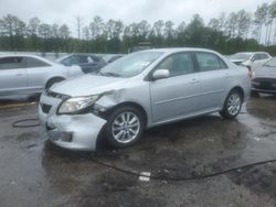 Salvage cars for sale from Copart Harleyville, SC: 2009 Toyota Corolla Base