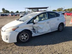 Salvage cars for sale from Copart San Diego, CA: 2011 Toyota Prius