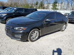 Salvage cars for sale at North Billerica, MA auction: 2017 Chevrolet Malibu Hybrid