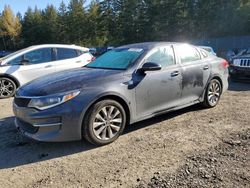 Salvage cars for sale at Graham, WA auction: 2017 KIA Optima LX