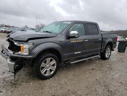 Salvage cars for sale at West Warren, MA auction: 2018 Ford F150 Supercrew