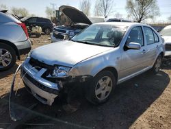 Salvage cars for sale from Copart Elgin, IL: 2002 Volkswagen Jetta GLS