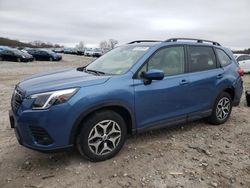 Salvage cars for sale at West Warren, MA auction: 2022 Subaru Forester Premium