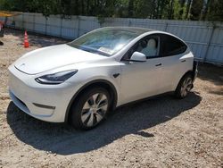 Salvage cars for sale from Copart Knightdale, NC: 2022 Tesla Model Y