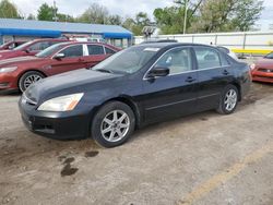 Salvage cars for sale at Wichita, KS auction: 2007 Honda Accord EX