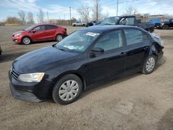 Salvage cars for sale from Copart Montreal Est, QC: 2017 Volkswagen Jetta S