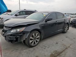 Salvage cars for sale at Grand Prairie, TX auction: 2012 KIA Optima SX