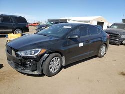 Salvage cars for sale at Brighton, CO auction: 2018 Hyundai Elantra SE