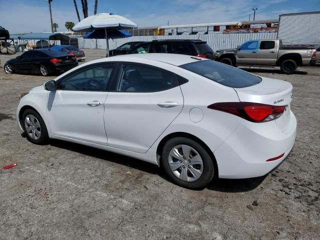 2016 Hyundai Elantra SE