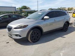 Salvage cars for sale from Copart Orlando, FL: 2013 Mazda CX-9 Touring