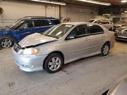 Salvage cars for sale from Copart Wheeling, IL: 2007 Toyota Corolla CE