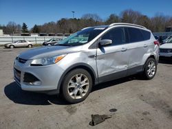 Salvage cars for sale at Assonet, MA auction: 2015 Ford Escape Titanium