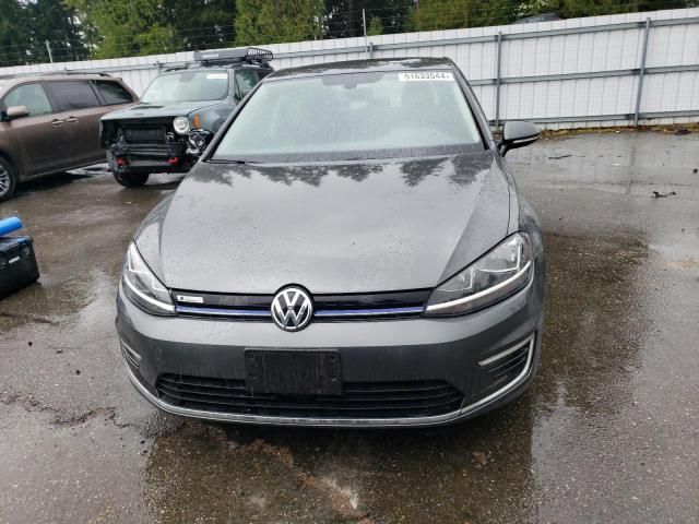 2019 Volkswagen E-GOLF SE