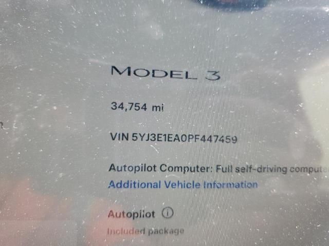 2023 Tesla Model 3