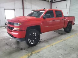 Salvage cars for sale at Eight Mile, AL auction: 2018 Chevrolet Silverado C1500 Custom