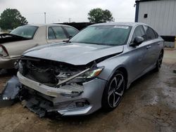 Salvage cars for sale from Copart Shreveport, LA: 2022 Honda Accord Sport SE