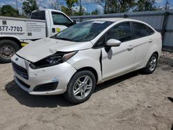 Salvage cars for sale at Riverview, FL auction: 2017 Ford Fiesta SE