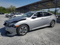 Salvage cars for sale from Copart Cartersville, GA: 2018 Honda Civic LX