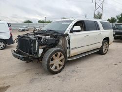 Cadillac Escalade esv Luxury salvage cars for sale: 2015 Cadillac Escalade ESV Luxury