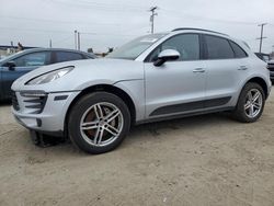 Salvage cars for sale at Los Angeles, CA auction: 2017 Porsche Macan S