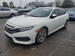 Honda salvage cars for sale: 2017 Honda Civic EX