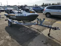 Salvage cars for sale from Copart Pennsburg, PA: 2021 Seadoo Fish PRO