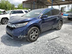 Vehiculos salvage en venta de Copart Cartersville, GA: 2017 Honda CR-V EX