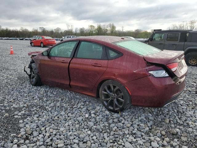 2016 Chrysler 200 S