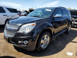 Salvage cars for sale from Copart Elgin, IL: 2015 Chevrolet Equinox LTZ