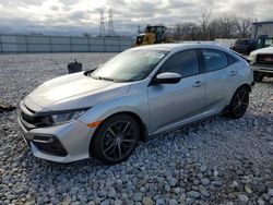 Salvage cars for sale at Barberton, OH auction: 2021 Honda Civic Sport