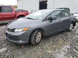 Vehiculos salvage en venta de Copart Windsor, NJ: 2012 Honda Civic LX