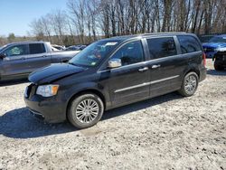 Salvage cars for sale from Copart Candia, NH: 2015 Chrysler Town & Country Touring L