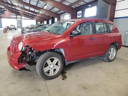 Salvage cars for sale at East Granby, CT auction: 2007 Jeep Compass