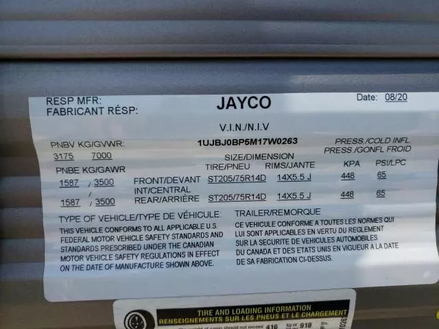 2020 Jayco Jayco Motorhome