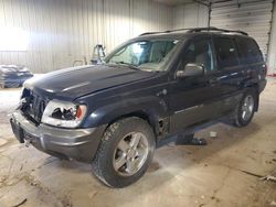 Salvage cars for sale at Franklin, WI auction: 2004 Jeep Grand Cherokee Laredo