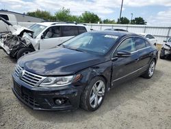 Salvage cars for sale at Sacramento, CA auction: 2016 Volkswagen CC Base
