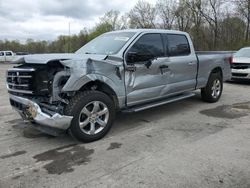 Salvage cars for sale from Copart Ellwood City, PA: 2021 Ford F150 Supercrew