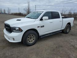 Salvage cars for sale from Copart Montreal Est, QC: 2017 Dodge RAM 1500 Sport