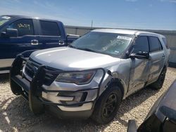 Salvage cars for sale at New Braunfels, TX auction: 2016 Ford Explorer Police Interceptor