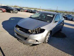 Salvage cars for sale from Copart Tucson, AZ: 2015 Dodge Dart SXT