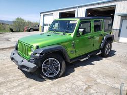 Salvage cars for sale from Copart Chambersburg, PA: 2019 Jeep Wrangler Unlimited Sport