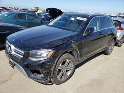 Salvage cars for sale at Martinez, CA auction: 2017 Mercedes-Benz GLC 300 4matic