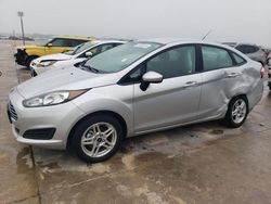Salvage cars for sale from Copart Grand Prairie, TX: 2018 Ford Fiesta SE
