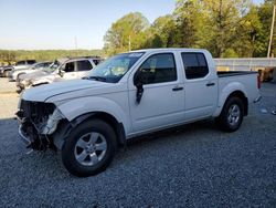 Salvage cars for sale from Copart Concord, NC: 2010 Nissan Frontier Crew Cab SE