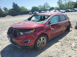 Salvage cars for sale at Madisonville, TN auction: 2015 Ford Edge SEL