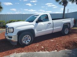 Salvage cars for sale from Copart Fort Pierce, FL: 2016 GMC Sierra C1500